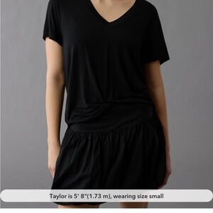 American Eagle soft and sexy shirt size small- black